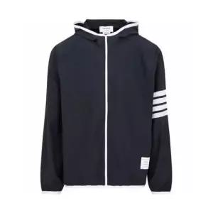 MUST IT_THOM BROWNE MJT366A F0197 415 패커블 밀리터리 립스탑 후드 자켓 네이비 남성 자켓TEO