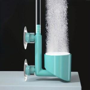 수족관 물고기 탱크 공기 펌프 산소 미니 버블 트레이 청정기 락 산소화 초밀도