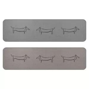 강아지퀼트 소파깔개 4인용매트 패드 커버링 방석커버 여름 덮개