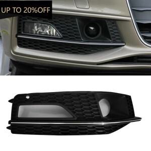 아우디 A4 S4 S라인 2013 프론트 범퍼 안개등 그릴 커버 ACC 홀  우측 8K0807682N