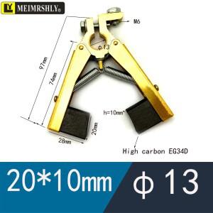 모터 전동 공구호환용 카본 브러시 홀더 가위 더블 풋 타입 25*16*858Lmm 10*25Φ16 4 개