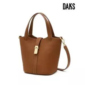 [NS홈쇼핑]DCBA6E174 [선물추천] 닥스 브라운 소가죽 토트백[35717916]