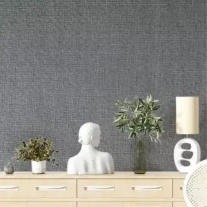 붙이는 인테리어 5중 단열 벽지 스티커 10M 차콜 셀프시공 공사