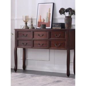 심플 반원 A형 콘솔 테이블 미니 직사각 현관 복도 장식장 견고한 프레임 모던 슬림