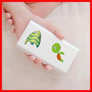 여행 가방용 해양 생물 스티커, 스케이트 보드, 노트북, 수하물, 전화, 자동차 스타일링, DIY 데칼, 페가티