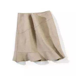 여친 스커트 모직 울 정장 양면 피쉬테일 원템1