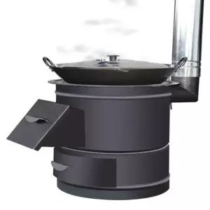 대형 농막 난로 화로 소형 가정용 농사 소각통 뚜껑 시골 연통 화목 스테인리스 장작 철제