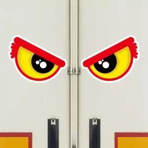 고휘도 왕눈이 안전거리 리플렉터 차량스티커 CES 040 컬러 독수리 03-대형