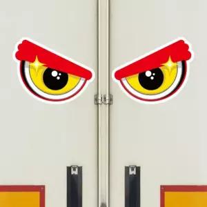 고휘도 왕눈이 안전거리 리플렉터 차량스티커 CES 038 컬러 독수리 01-대형