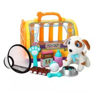 강아지 돌보기 애완호텔 완구세트 어린이집교구 정서발달 사회성향상 KR6488 강아지인형 동물인형