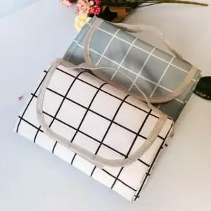 방수 체크 피크닉 매트 소풍용 대형 돗자리