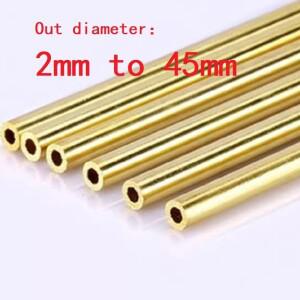 1개 황동 튜브 모델 제작용 로드 절단 도구 파이프 길이 100 300 500mm 외경 2mm에서 45mm