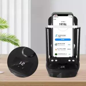 핸드폰흔들기 만보계 만보기 핸드폰거치 스텝 워크