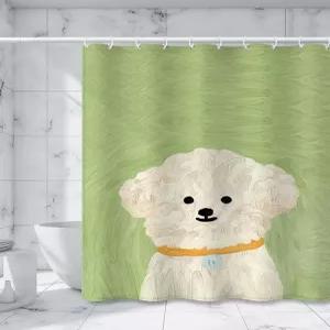 패브릭포스터 대형 6종 두꺼비집 말티즈 푸들 포메