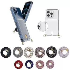 BM1 갤럭시 S26울트라 케이스 SM-S948N 투명 카드 컬러 목걸이 넥스트랩 실리콘 젤리