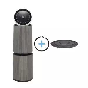 [LG] 퓨리케어 AI 오브제컬렉션 360 공기청정기 M7 + 무빙휠 세트 o바이o AS356NSMAM