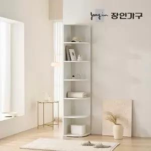 장인가구 클래드 드레스룸 시스템 옷장 400 라운드 측면 코너장