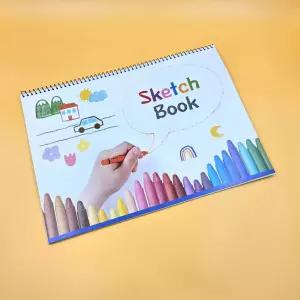 8절 사이즈 130g 2000 아동 스케치북 18매 랜덤발송