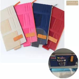 자동차 햇빛가리개 에 거는 파우치 썬바이저 포켓 조수석 전용 정리함