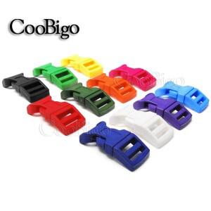 10피스 측면 릴리스 버클 플라스틱 곡선 Paracord 팔찌 걸쇠 배낭 가방 수하물 고양이 개 목걸이 스트랩 다