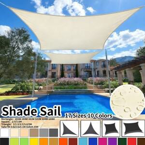 방수 정원 그늘막 차양막 95% 자외선 차단 야외 햇빛 가리개 캠핑 천막 자동차 텐트