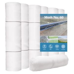 14 크기 60 메쉬 정원 그물 곤충 과일 꽃 식물 야채 보호 관리 버그 스크린 배리어 해충 방제 안티 버드