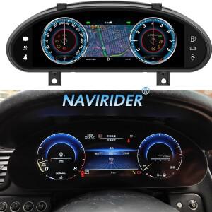 마세라티호환 그란투리스모 GT 2004- LCD 계기판 자동차 클러스터 카플레이 디지털 대시보드 속도계 버추얼