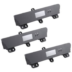 중앙 제어 디지털 미터 전자 시계 시간 표시기 3개입 기아호환 포르테호환 2009- 차량 계기판용