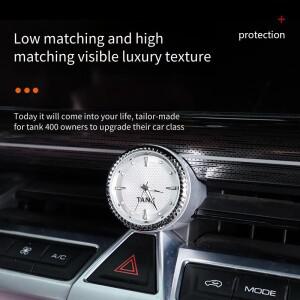 탱크 400 계기판 시계 에어 아웃렛 비파괴 설치  전면 개조에 적합