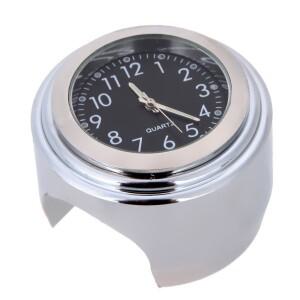 바이크 오토바이 핸들바 마운트 다이얼 시계 방수 알루미늄 합금 스쿠터 자전거 전동 ATV용