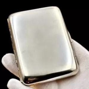 메탈 담배케이스 실버 남성 담배갑 고급 선물 담배 휴대용 수납함 지갑