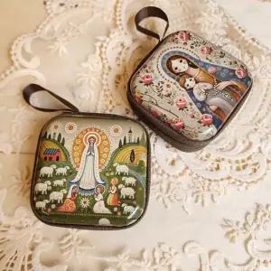 성모마리아 틴케이스 묵주 보관함 oOl2+8Qyx