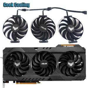 95MM 7PIN CF1010U12D FDC10U12D9-C 비디오 카드 냉각 팬  ASUS호환 TUF RX 6700XT  6800  OC Edition용