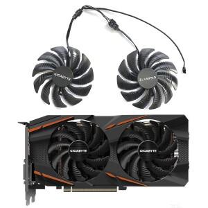 88MM GPU 팬 T 129215 Gigabyte Radeon RX 470 WINDFORCE 480 570 580 590 게이밍 8G 그래픽 카드용 SU 4P