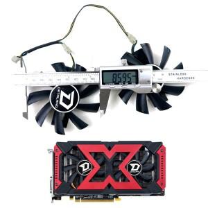 DATALAND RX580 X-Serial War 그래픽 카드 팬용 냉각 팬 85MM 4PIN GA92B2U PowerColor Radeon Red Dragon