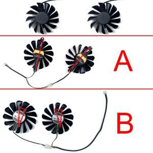 쿨링 팬 85mm 4핀 AMD RX580 GPU MLLSE SOYO PELADN RX 8GB 5500XT RX6600M 비디오 카드 팬용