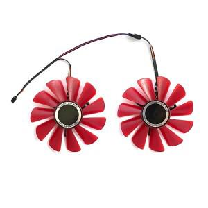 XFX RX570 RS 그래픽 카드용 교체 팬 85mm 4핀 FD10U12S9-C GPU 쿨러