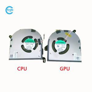 dell호환 XPS 15 9500 Precision 5550 용 새 원본 노트북 CPU GPU 냉각 팬