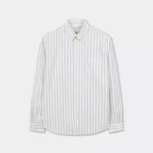 프라이데이 옥스포드 패턴 스트라이프 셔츠 옐로우 BBTHMMG103 추천 브룩스 브라더스