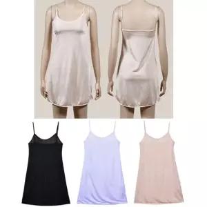 천연섬유 이너 인견 끈원피스 풀 슬립 0248nb eUV5+2YTM