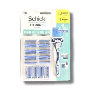 쉬크 하이드로5 스마트 기획팩 면도기+면도날 13입