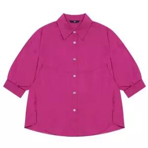 [롯데백화점]씨 오버핏블루종블라우스SLBAH2406