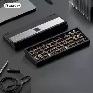 LUCKY V2 럭키65 알루미늄 기계식 WEIKA 65 베어본 키보드 아노다이징