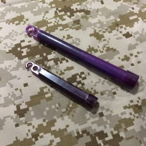 전문 기능 버전 전술 IR 적외선 방사선 라이트 글로우 스틱 식별 친구 또는 적