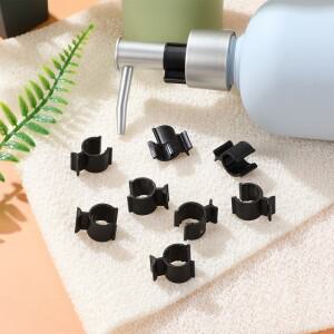 로션 펌프 디스펜서 샴푸 액세서리용 30개 플라스틱 누출 방지 클렌징 오일 병 버클