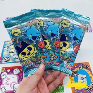 새로운 바이다이 카드 플레이 다마고치 해피 컬렉션 카드(1박스, 20팩) 재고 있음