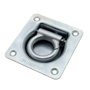 트레일러 타이 다운 앵커 자동 리셋 플러시 마운트 화물 안전한 견인을 위한 및 보트용 매립형 풀