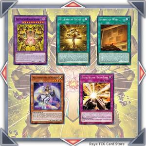 밀레니엄 유희왕 카드 게임 데크, 쉬운 플레이, 오리지널 마스터 듀얼 DIY MD 팬텀 엑소디아 인카네이트, 7