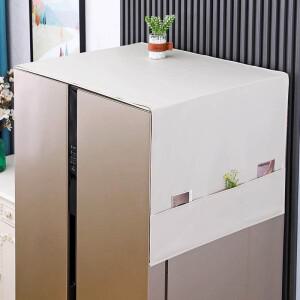 방수 방유 냉장고 먼지 커버 천 세탁기 상단 보호대 모던 심플 스타일 범용 타월