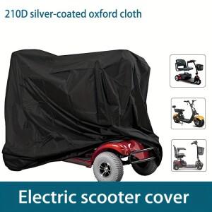 전동 스쿠터 전용 헤비 듀티 커버, 재사용 가능한 옥스포드 원단, 단일 조각 완전 보호 및